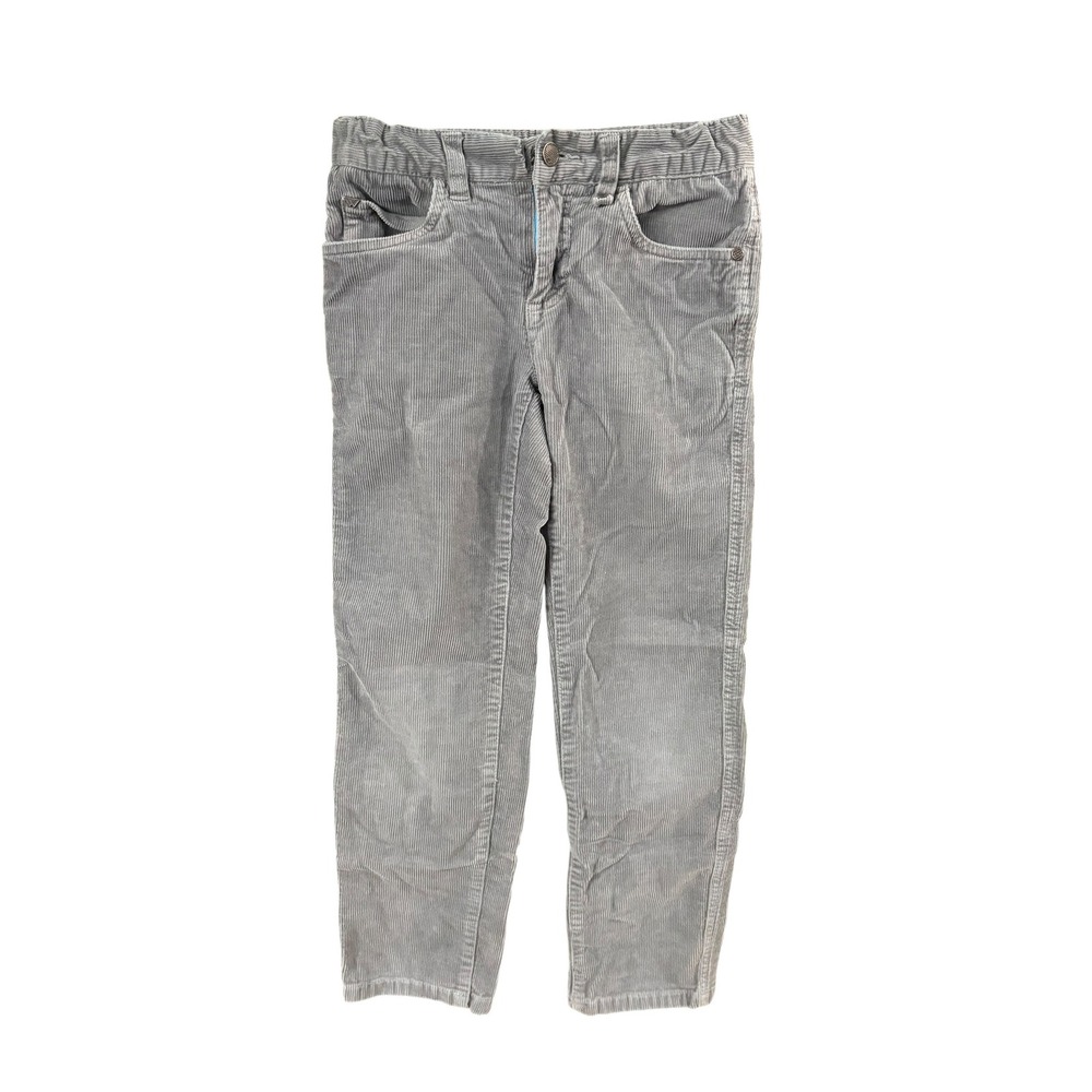 Shaun White Boys Gray Skinny Corduroy Pants Size 10 Elastic Waist Skater Style
